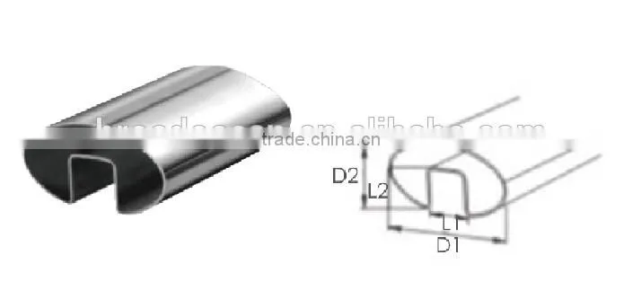 PI-05 Cheap and reliable stainless steel slotted steel tubing