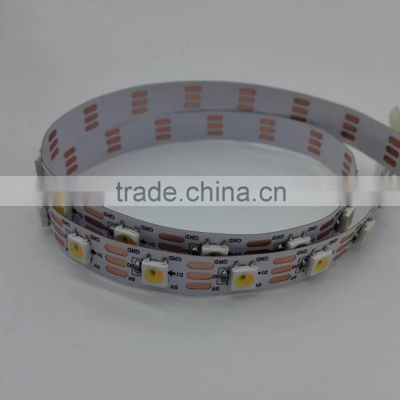 Addressable white led strip SK6812/ ws2812, 10 Pixels/m Digital Pixel LED Strip Light DMX512
