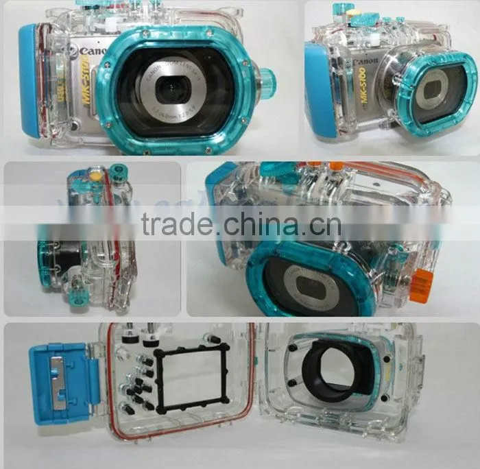 underwater 40M waterproof camera case for Conon S100