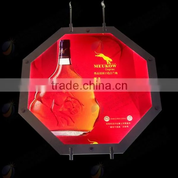 illuminated edgelit acrylic led photo frame led light box