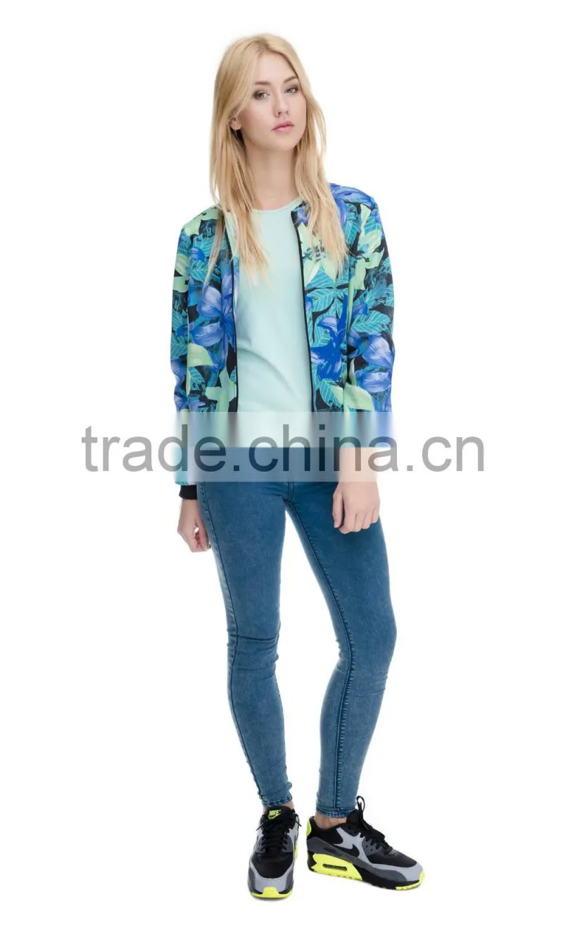 Custom latest fashion jacket for women , OEM services