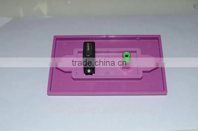 Electrical socket waterproof panel wall hdmi wall plate