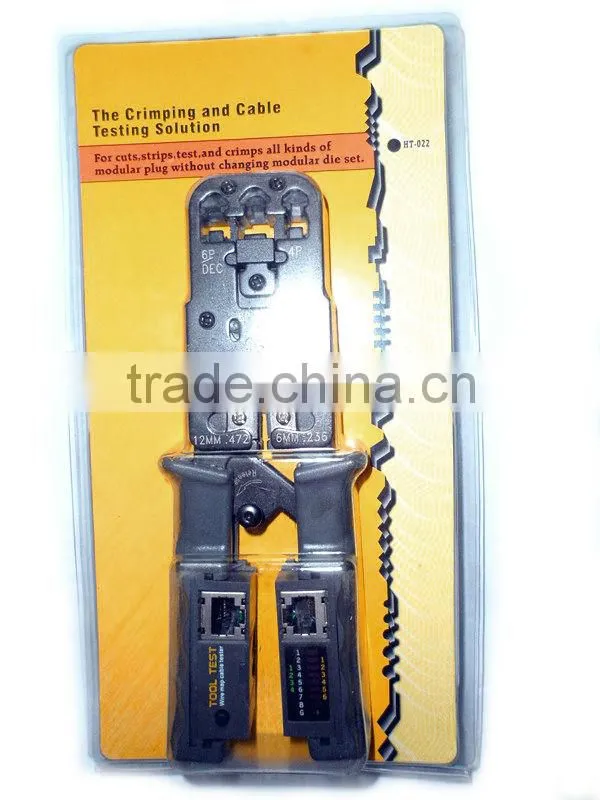 New design Cat6 passing fluke testing network cable plier cutting plier