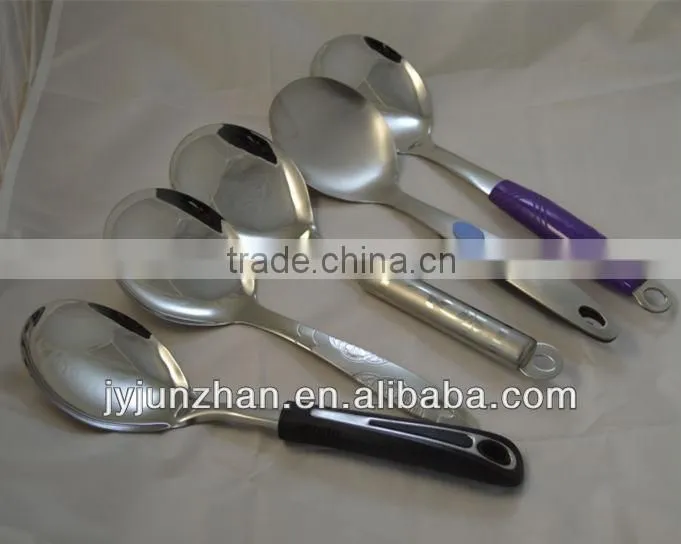Stainless kitchen rice spoon made by Junzhan Factory directly and sell directly