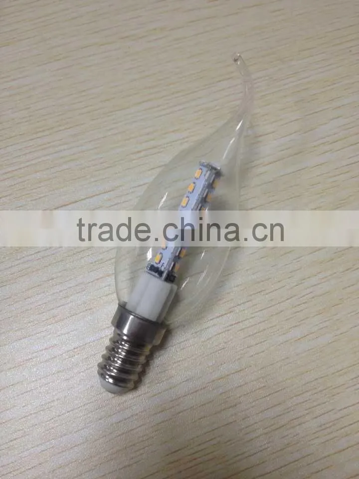 C35T led candle light led retro bulb lamp lighting SMD ce warm white E14S/E12S 110v-240v for usa uk