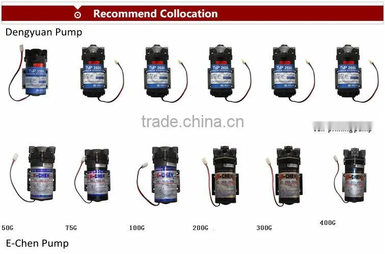 E-chen RO pump EC-101-50/75/100/200/300G supplier and exporter
