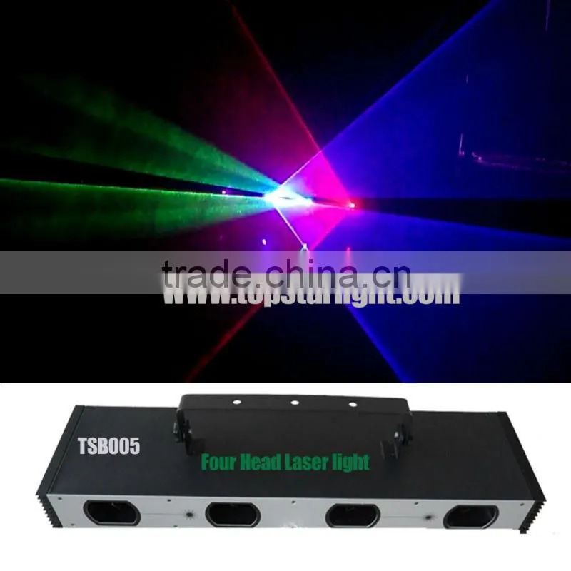 wholesale 4 head laser light Four Head Green &red laser