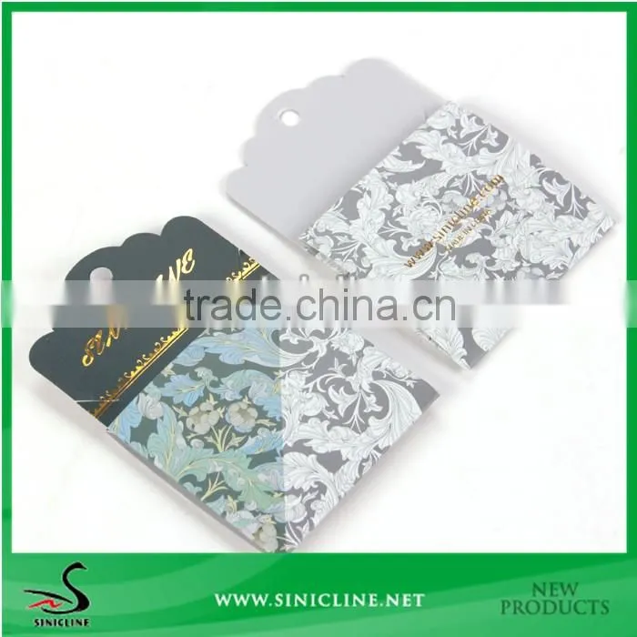 Sinicline folding necklace and earring cards