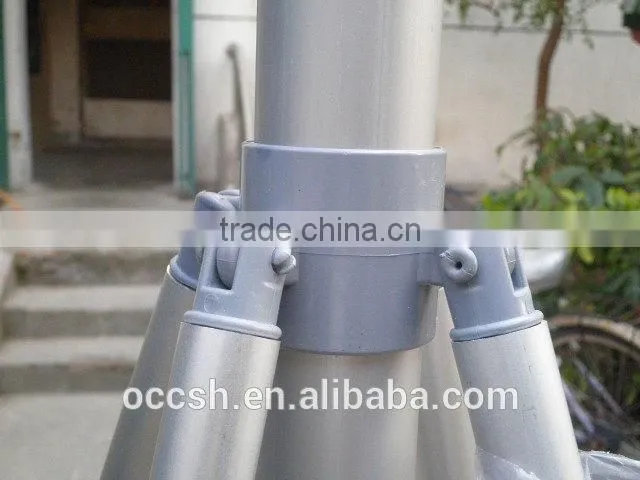 High Quality Polyester Aluminium Flagpole, Display Flag Banner