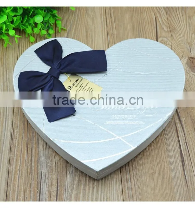 2016 fashion heart shape chocolate gift box
