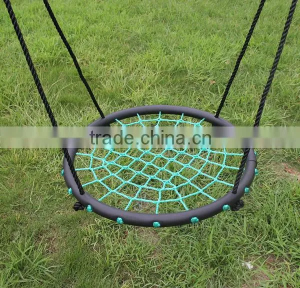 DKS ourdoor color nest swing sets , rope swing height adjustable