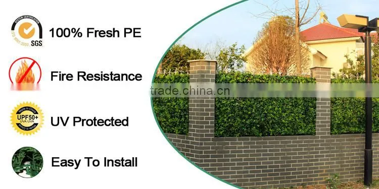 outdoor fake plants artificial ivy plant wall green fence