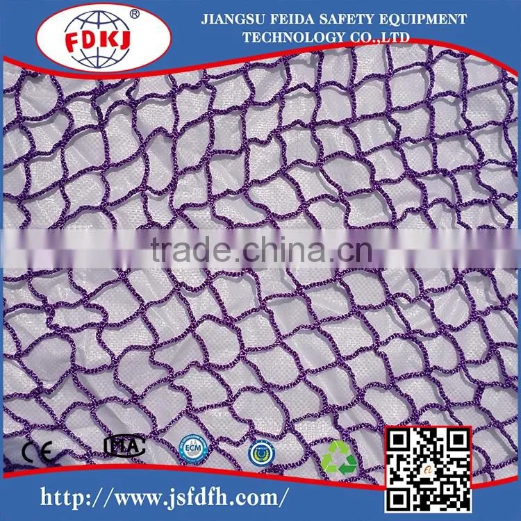 knotless safety net with small hole size