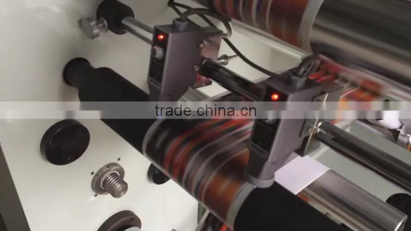 CE approved label sticker slitting machine for price label