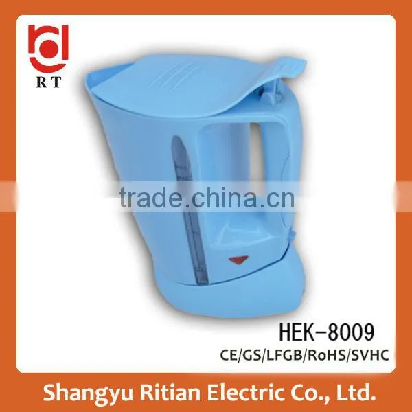 Plastic teapot to boil water with CE/RoHS Certification