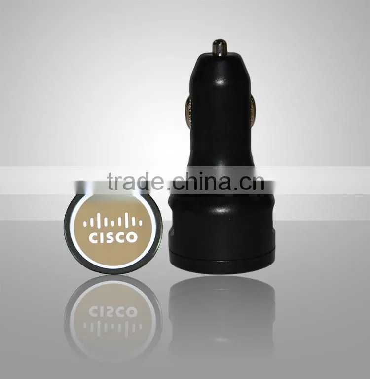 Hot Sales ! Metal Bullet Electric Dual Car Charger