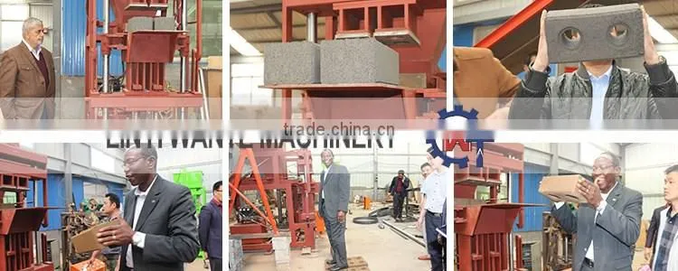 WANTE BRAND WT2-10 clay interlock brick making machine for making clay block
