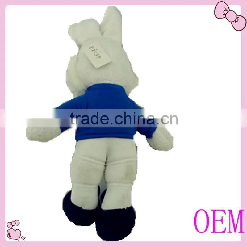 Custom plush stuffed rabbit dolls