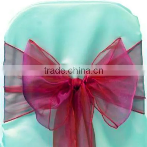 Wholesale Cheap Wedding Organza Chair Sash