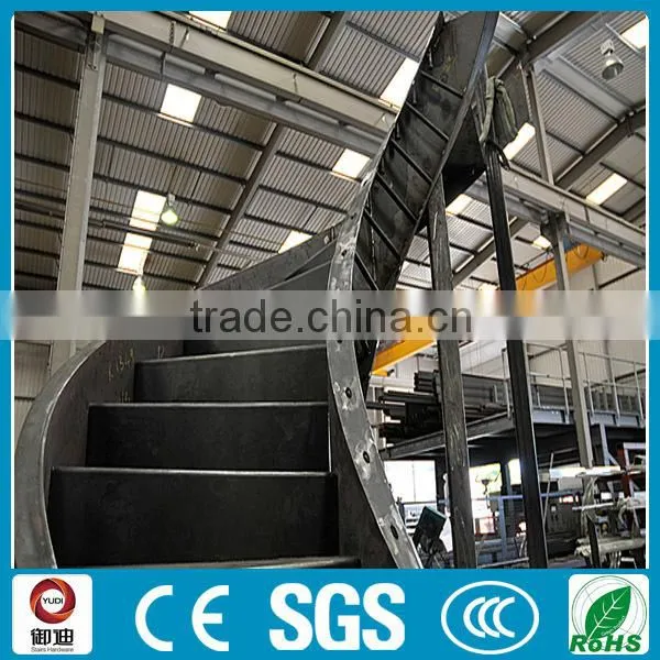 Home use interior prefabricated stainless steel stairs