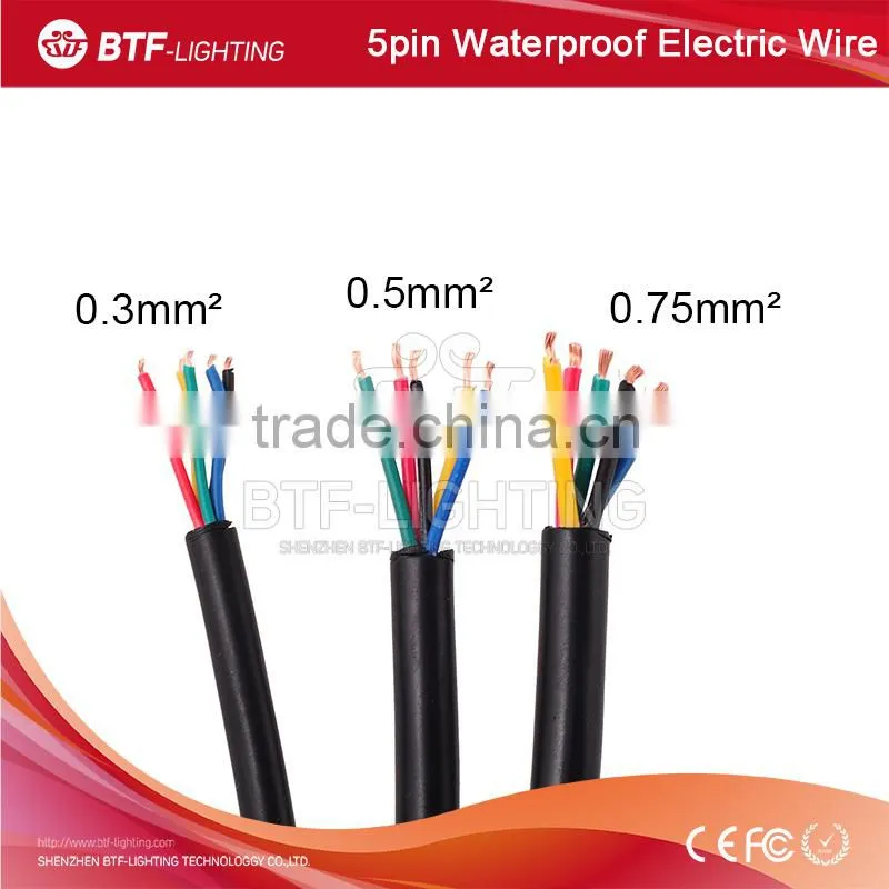 3pin waterproof electrical connector cable
