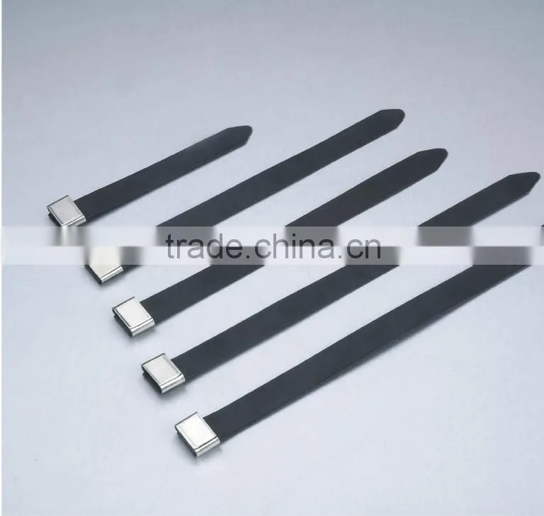 PVC coated Stainless Steel Cable Tie (BZ-O Series) 4.6*300