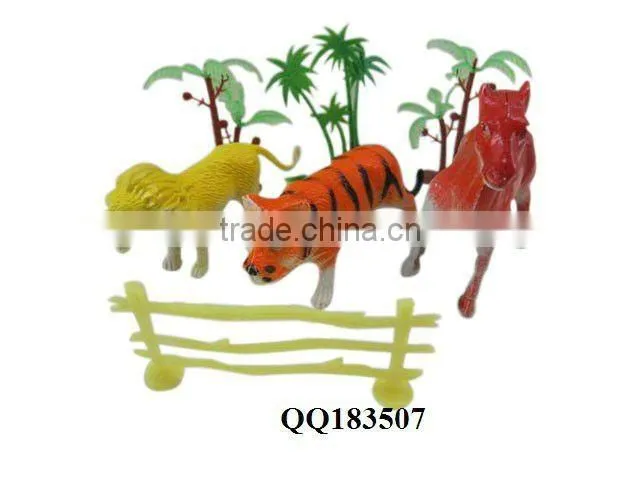 Animal play set, set toy, funny toy for kids, plastic animal toy