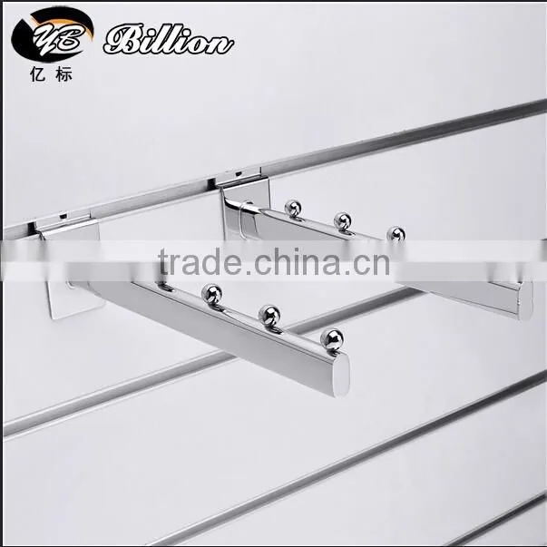 Good quality slatwall round heavy duty hooks clothing hanger hooks