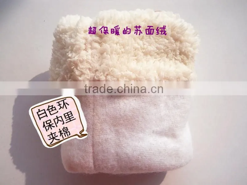ladies fashion fingless winter gloves