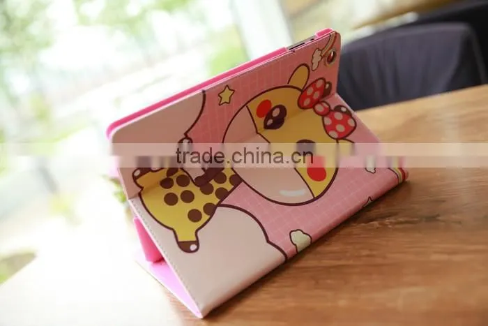 Customized Animal Pattern Leather Tablet Case Flip Cover For Lenovo A7-30 A3300