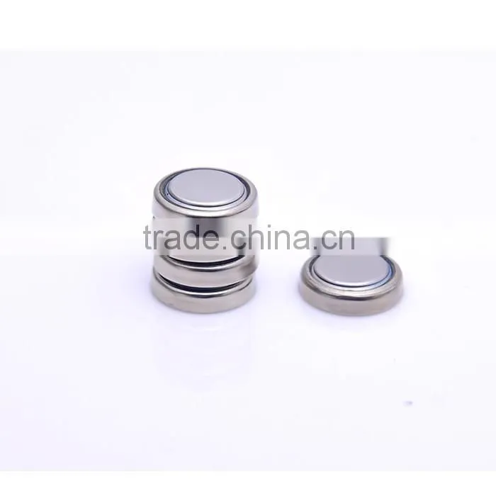 Mercury and cadmium 0% hg pb battery AG10 AG13 alkaline button cell LR1130 LR44 manufacturer