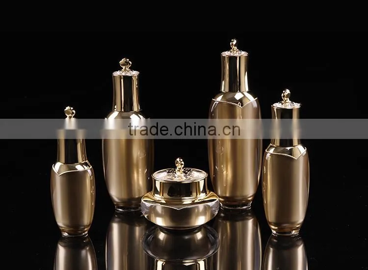 Latest design Acrylic Fashion black cosmetic packaging
