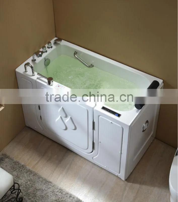 Q377 walk in tub for disable people walk in tub shower combo wash tubs for sale