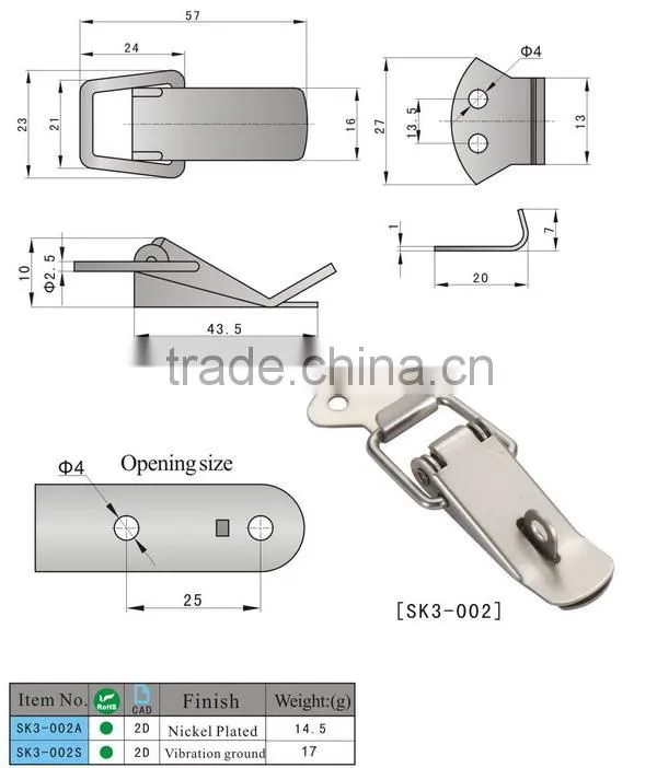 high quality SK3-002 lockout hasp/hasp and staple lock