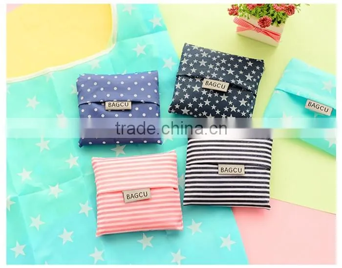 Promotional eco friendly natural handled organic polyester bag
