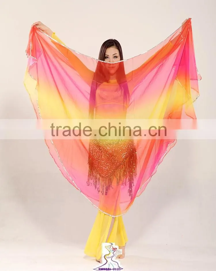 SWEGAL belly dance fan veils,belly dance hip scarf wholesale belly dance hip scarves SGBDD13010