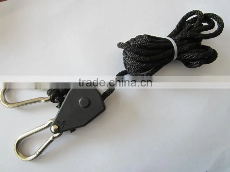 Garden Rope Ratchet Grow Light Adjustable Rope Ratchet