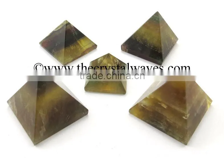 Crystal Quartz AB grade wholesale pyramid