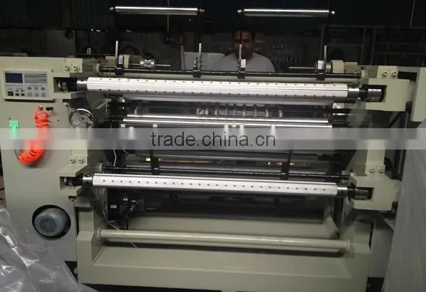 XT-SMS300 high speed bopp gum tape slitting machine