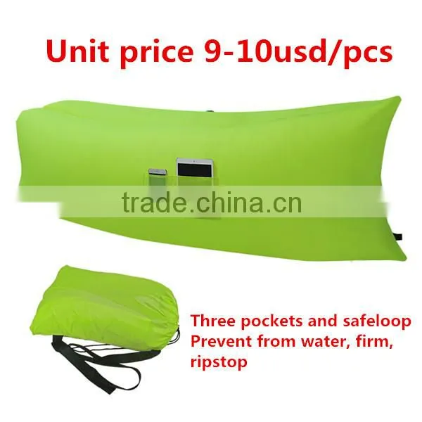 Factory customize quick 10 Seconds Infaltable Sleeping Bags Lazy Sleeping Bed