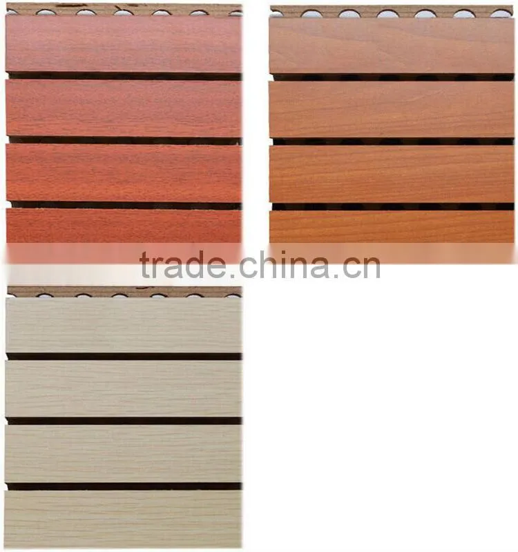high quality acoustic board/perforated panel/acoustic mdf for decoration