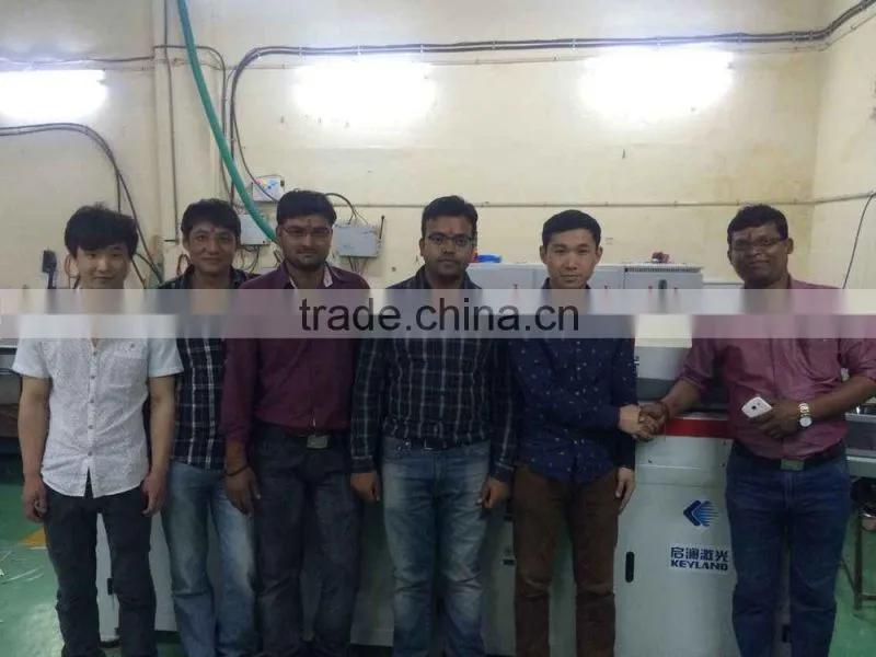 Fiber laser for solar cell scribing / cutting from Keyland laser