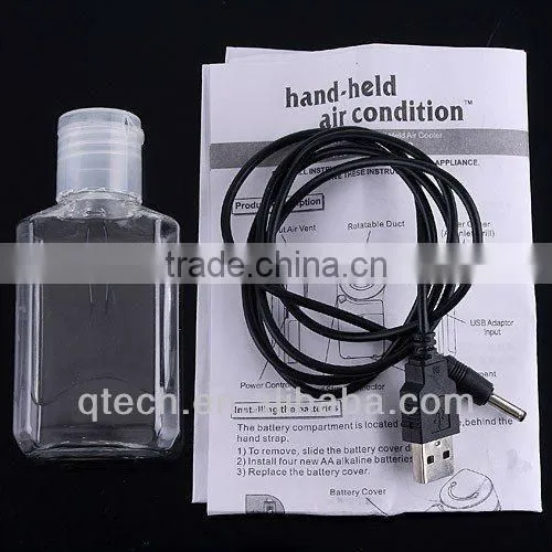 Battery fan/handheld water mist fan/mini air conditioner