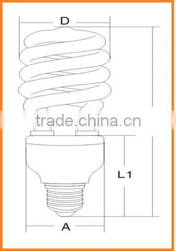 high quality bulb 30w e27 energy saving lamp