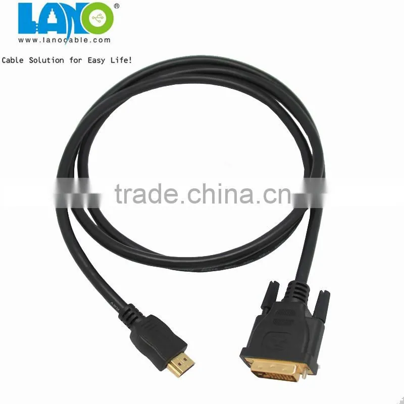 New dual link 24+5 dvi to hdmi cable with good quality