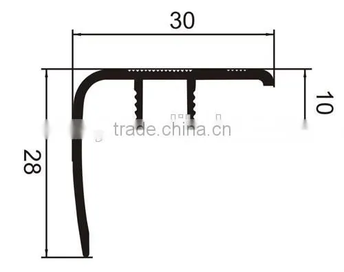 Aluminium Stair Nosing