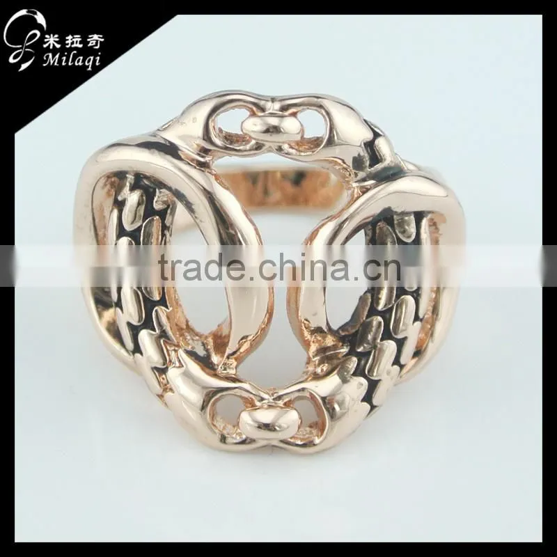 Cheap price gold metal factory wholesale rings