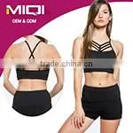 Hot sale woman pricing OEM and ODM service high quality SUPPLEX active wear yoga pants with unique design
