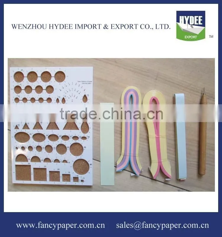 Colorful Theme Paper Quilling Strips for Handcraft