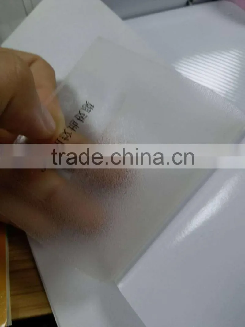 22C PVC Floor film for protecting advertising